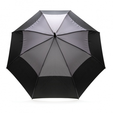 Logo trade promotional products image of: 27" Impact AWARE™ RPET 190T auto open stormproof umbrella